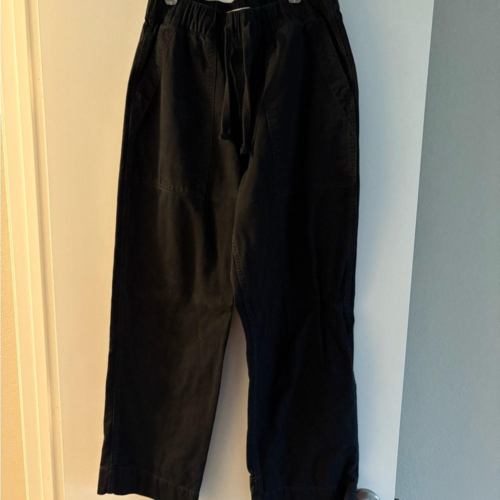 Buck Mason NATURAL HERRINGBONE TWILL UTILITY PULL-ON PANT